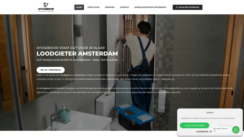 Website van Ayvazbouw