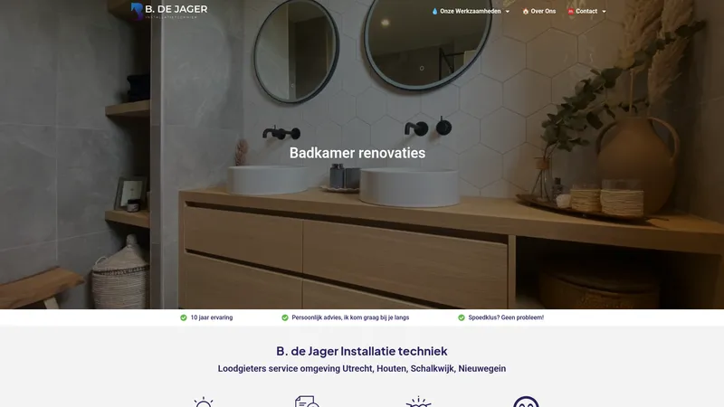 Website van B de Jager