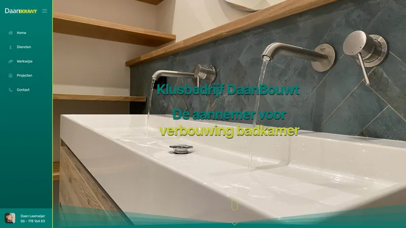 Website van Daan Bouwt