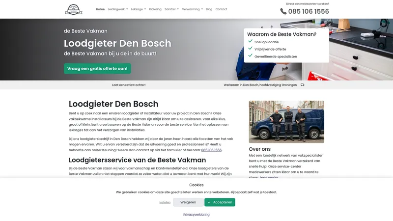Website van de Beste Vakman