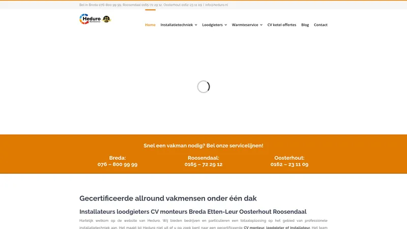 Website van Heduro