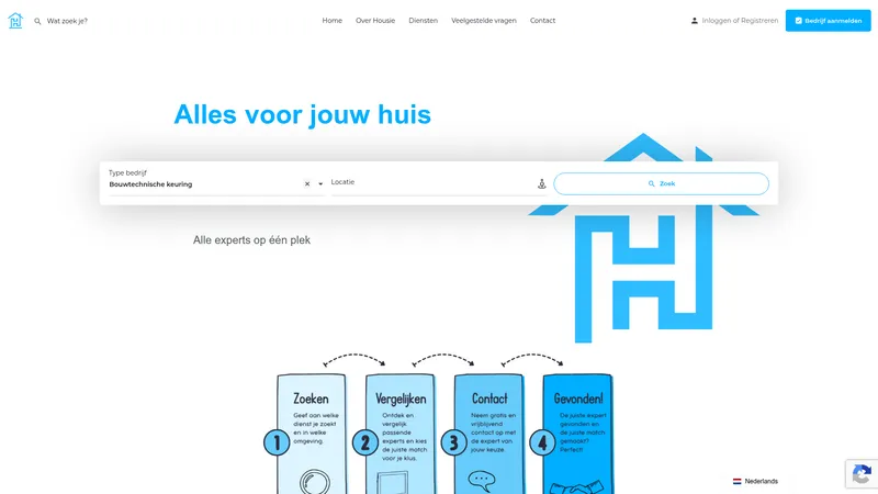 Website van Housie