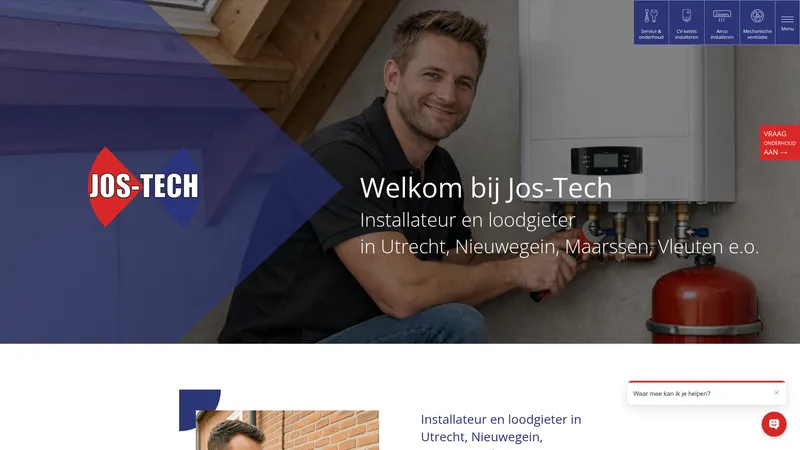 Website van Jos-Tech