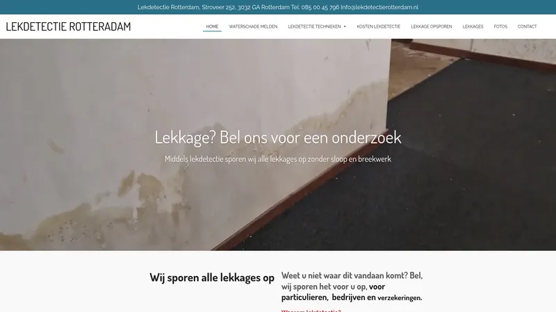 Website van Lekdetectie