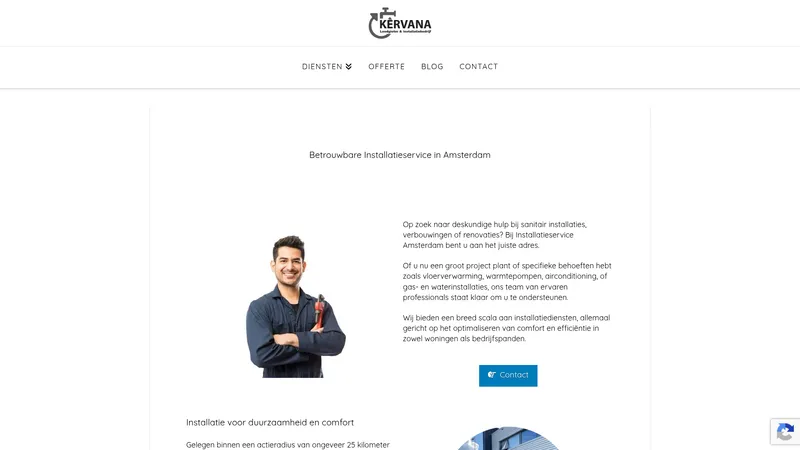 Website van Loodgieter Amsterdam | installatieservice-amsterdam.nl