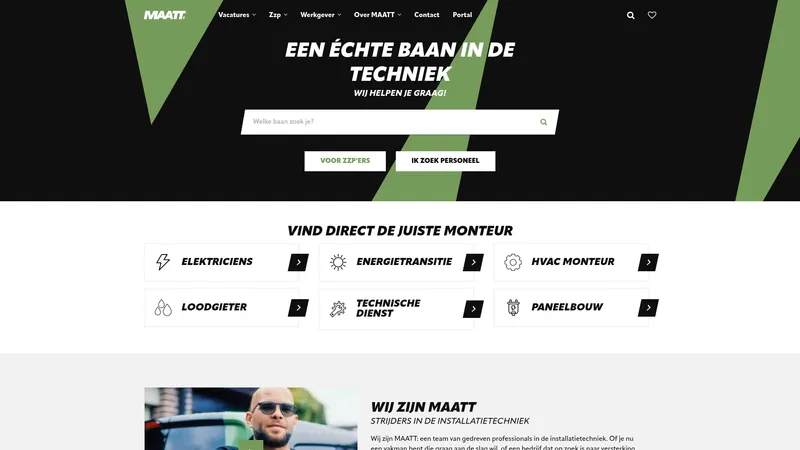 Website van Maatt