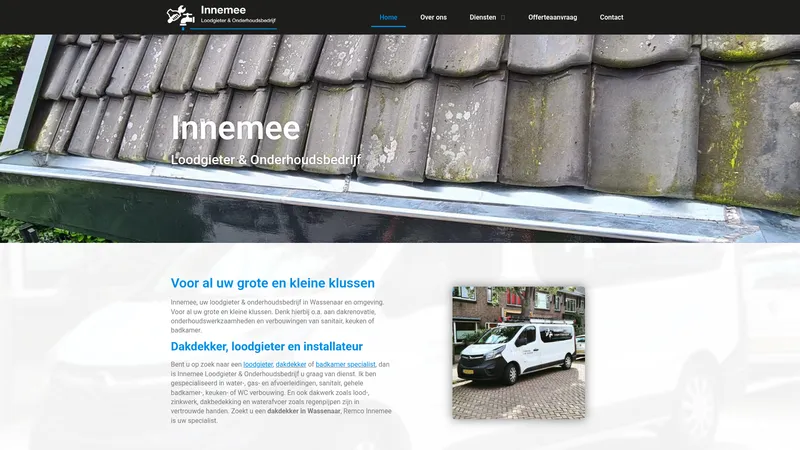 Website van Remco Innemee