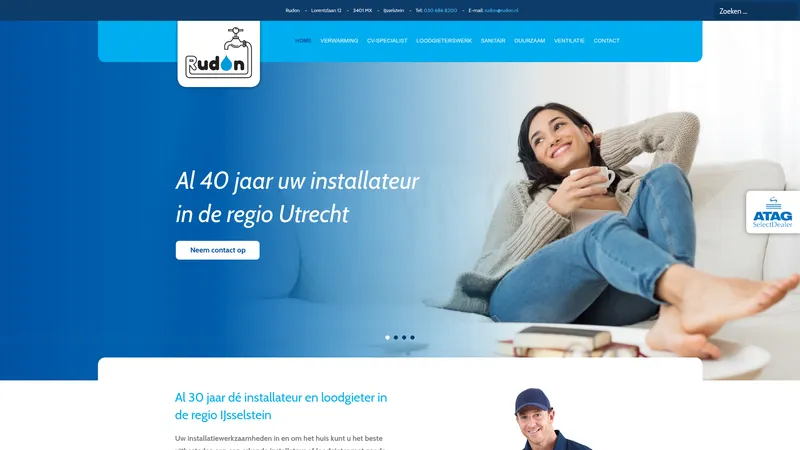 Website van Rudon IJsselstein