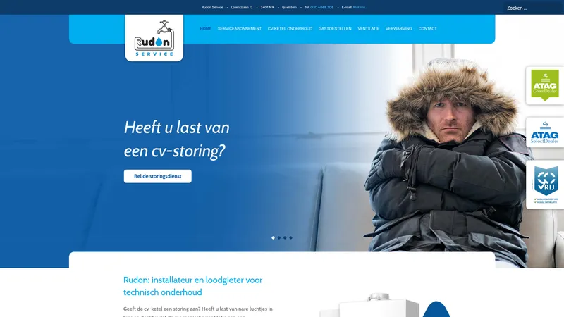 Website van Rudon Service