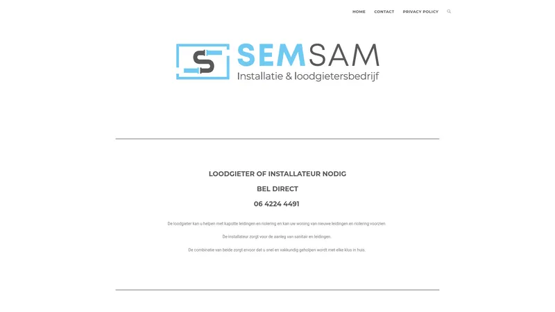 Website van semsam
